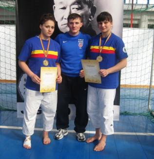 Orădencele au cucerit patru titluri de campioane naţionale la întrecerile de judo pentru tineret